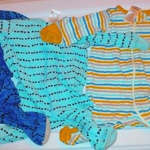 Striped and Patterned Newborn 3 Piece Set
